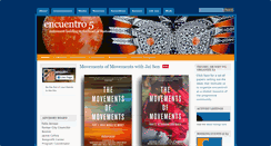 Desktop Screenshot of encuentro5.org
